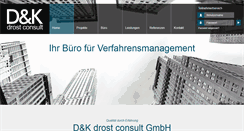 Desktop Screenshot of drost-consult.de